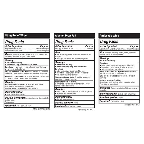 Be Smart Get Prepared Outdoor 3 Pack First Aid - No Spoof, Waterproof, 30 Pcs - Picture 7 of 8